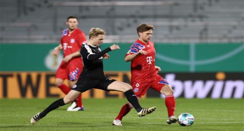 بايرن يودع كأس ألمانيا أمام فريق درجة ثانية بركلات الترجيح